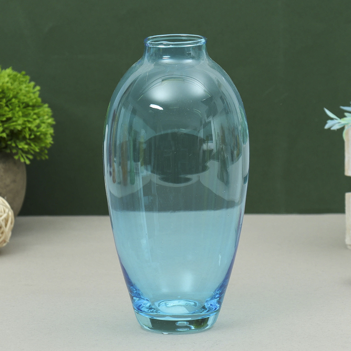 Ваза "Весна" голубая, 0,56 л