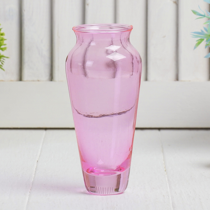 Ваза "Весна" розовая, 0,15 л