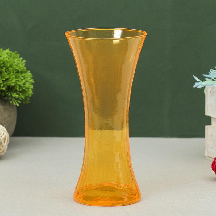 Ваза "Весна" оранжевая, 0,38 л