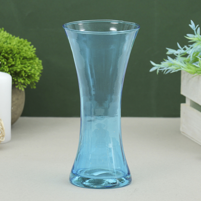 Ваза "Весна" голубая, 0,38 л