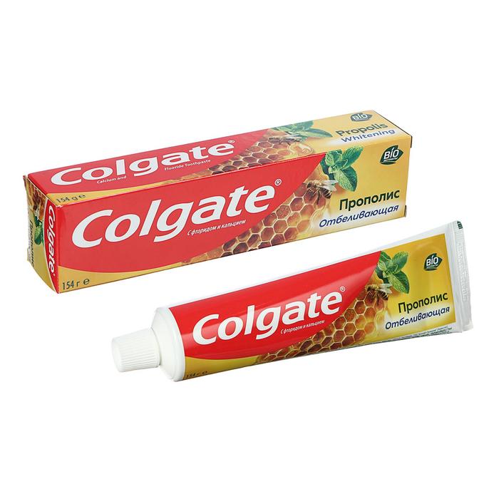 Зубная паста Colgateпрополис отбеливающая 100 мл 134₽