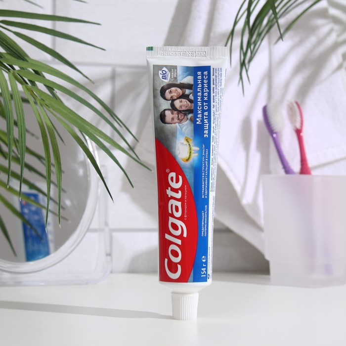 фото Зубная паста colgate «максимальная защита от кариеса», свежая мята, 100 мл