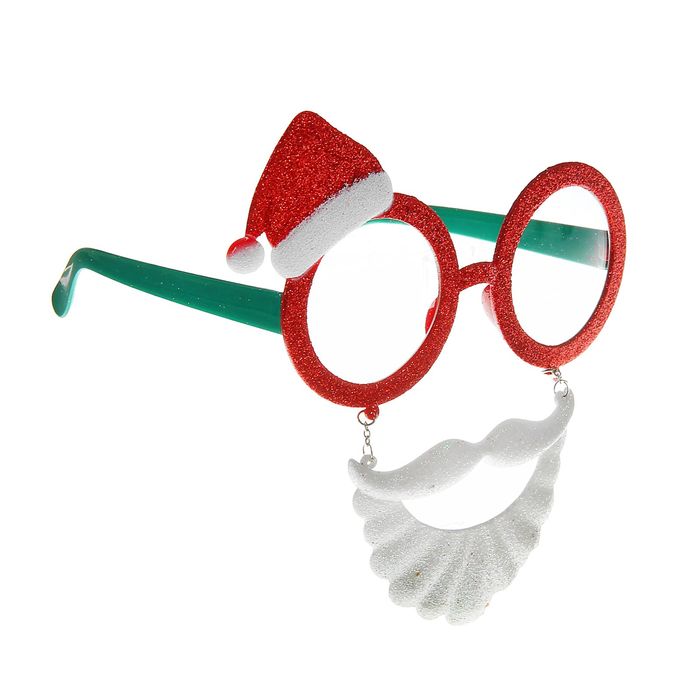 Карнавальные очки "Дед Мороз"