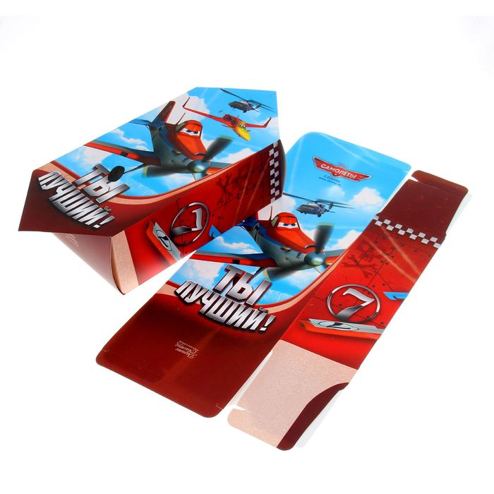 Складная коробка-конфета "Ты лучший", 14 х 22 см