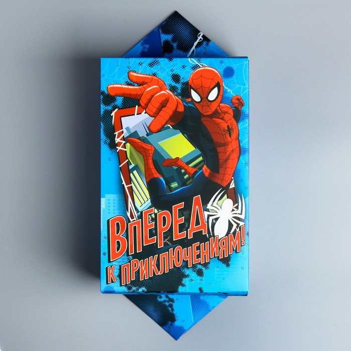 Сборная коробка-конфета "Вперед к приключениям!", 14 х 22 см