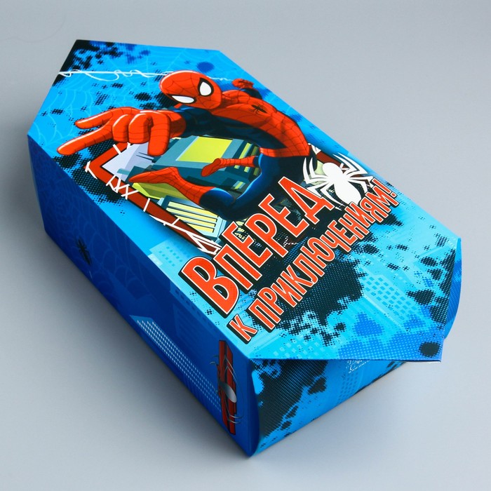 Сборная коробка-конфета "Вперед к приключениям!", 14 х 22 см