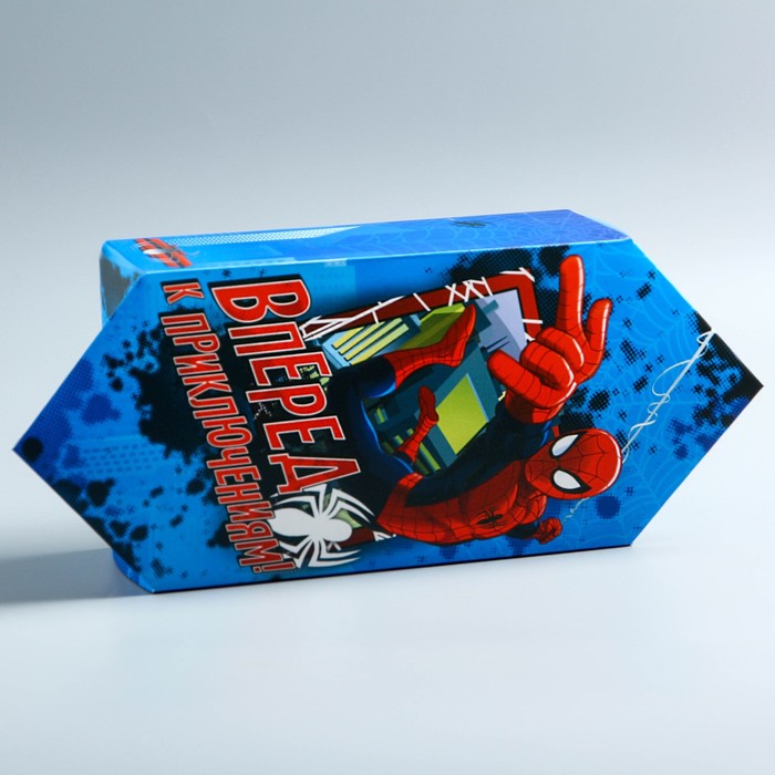 Сборная коробка-конфета "Вперед к приключениям!", 14 х 22 см