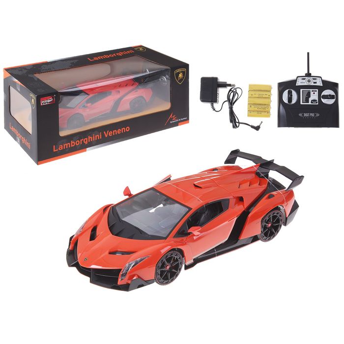 Машина на радиоуправлении Lamborghini Veneno, масштаб 1:14, МИКС