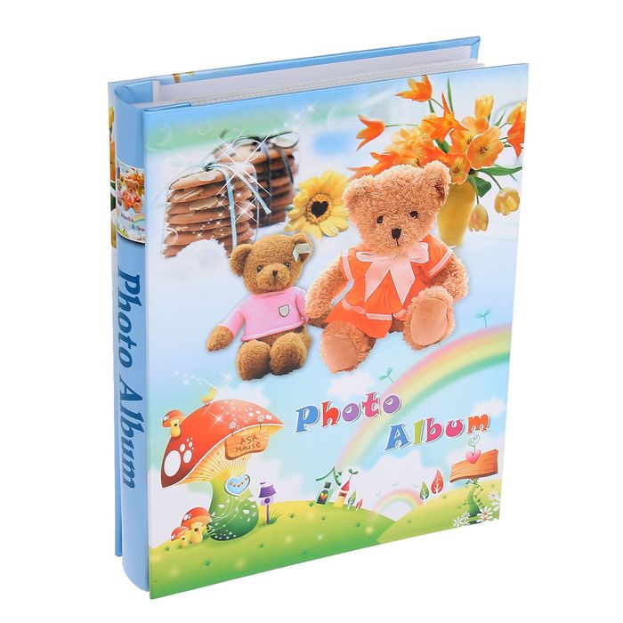 Фотоальбом на 54 фото (10х15 см - 44 фото, 15х20 см - 10 фото) "Подарки любимой" МИКС