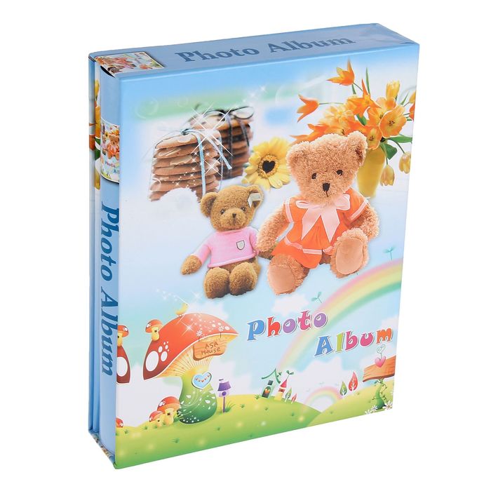 Фотоальбом на 54 фото (10х15 см - 44 фото, 15х20 см - 10 фото) "Подарки любимой" МИКС
