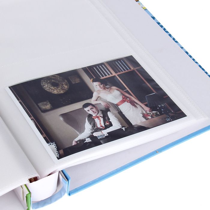 Фотоальбом на 54 фото (10х15 см - 44 фото, 15х20 см - 10 фото) "Подарки любимой" МИКС