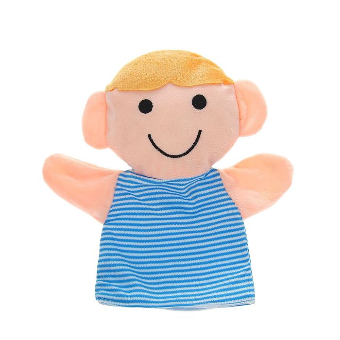 Мягкая игрушка на руку "Мальчик"