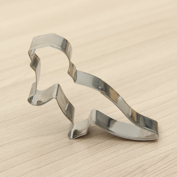 Набор форм для вырезания печенья "Динозавры", 4 шт: 10х5,5 см, 10х7 см, 13,5х6,5 см, 9,5х9 см