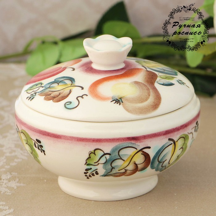 Сахарница «Настроение» с крышкой