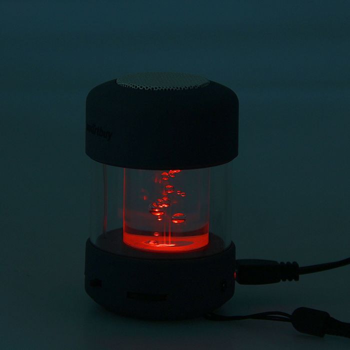 Портативная колонка SmartBuy CANDY PUNK, MP3-плеер, FM-радио, 2.2 Вт, серая