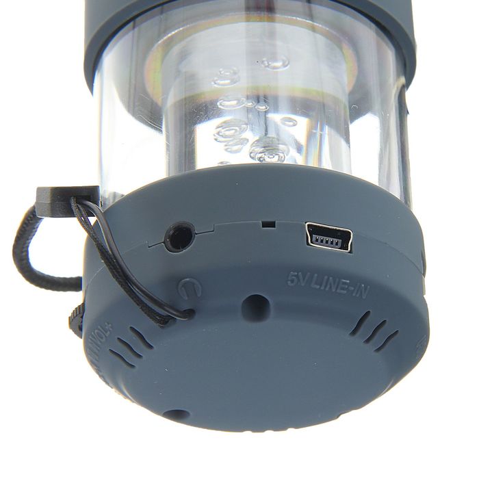 Портативная колонка SmartBuy CANDY PUNK, MP3-плеер, FM-радио, 2.2 Вт, серая