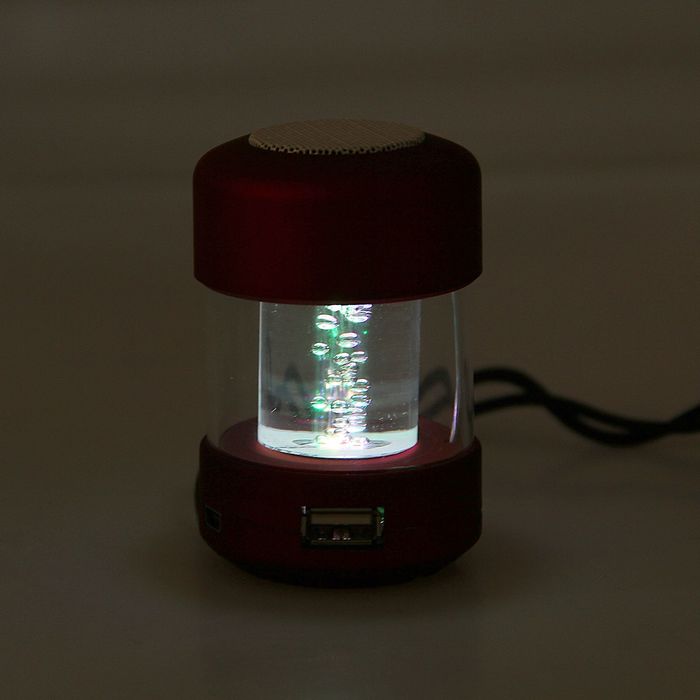 Портативная колонка SmartBuy CANDY PUNK, MP3-плеер, FM-радио, 2.2 Вт, красная