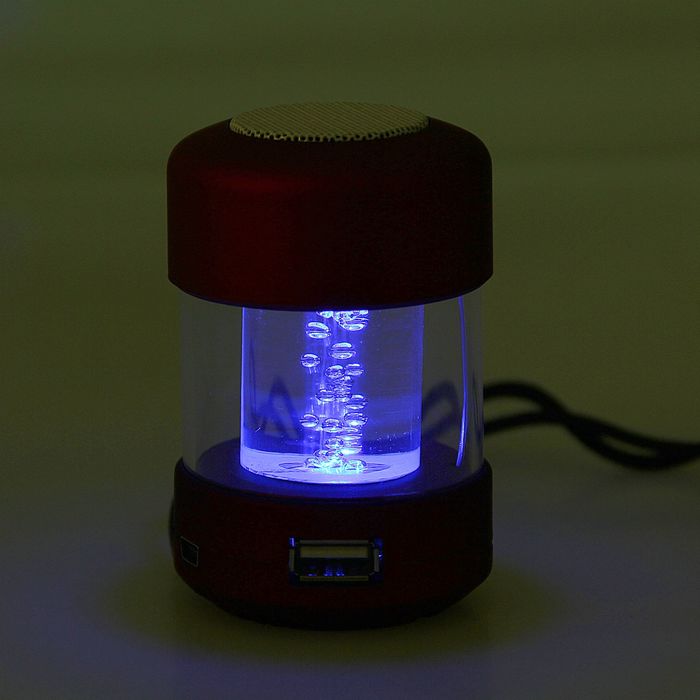 Портативная колонка SmartBuy CANDY PUNK, MP3-плеер, FM-радио, 2.2 Вт, красная