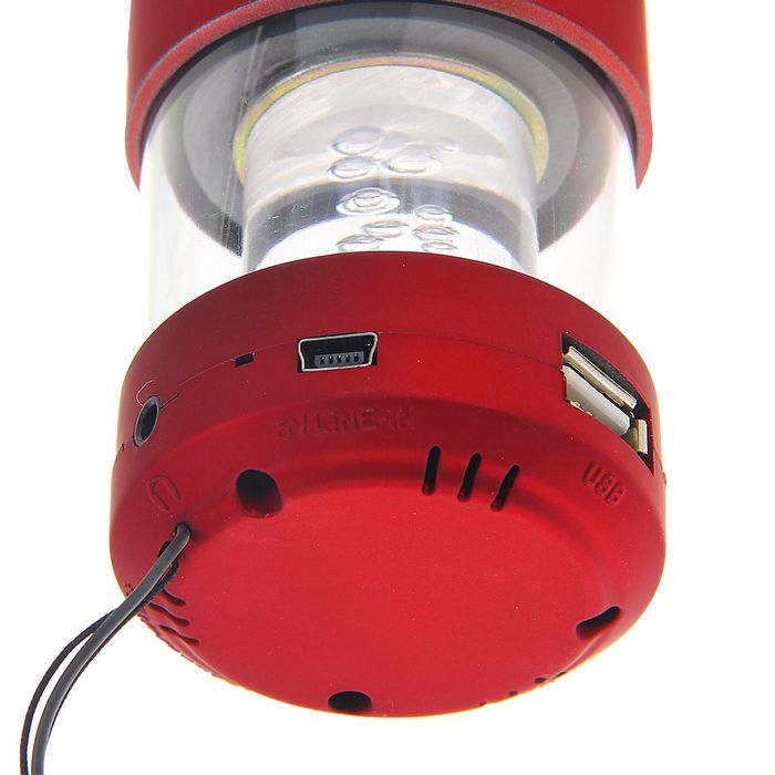 Портативная колонка SmartBuy CANDY PUNK, MP3-плеер, FM-радио, 2.2 Вт, красная