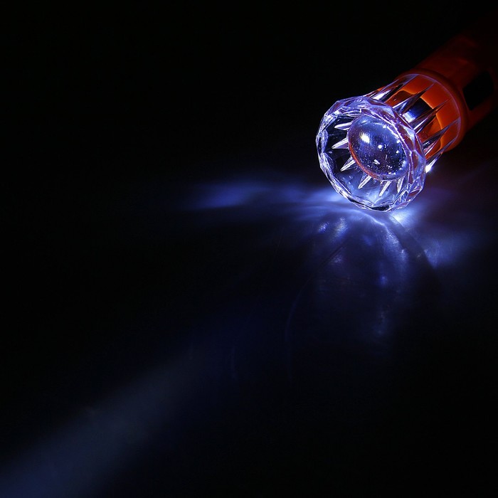 Фонарик ручной «Прозрачность», 1 диод, микс
