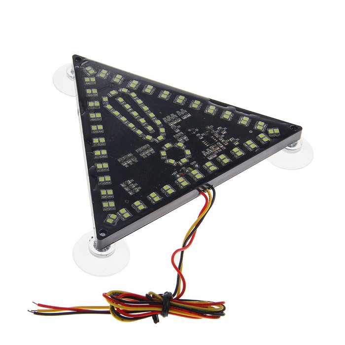 Светодиодный восклицательный знак на стекло LUAZON, 14.5 см, свет белый