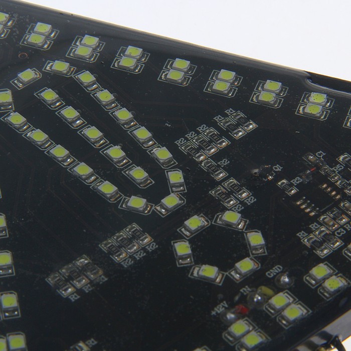 Светодиодный восклицательный знак на стекло LUAZON, 14.5 см, свет белый