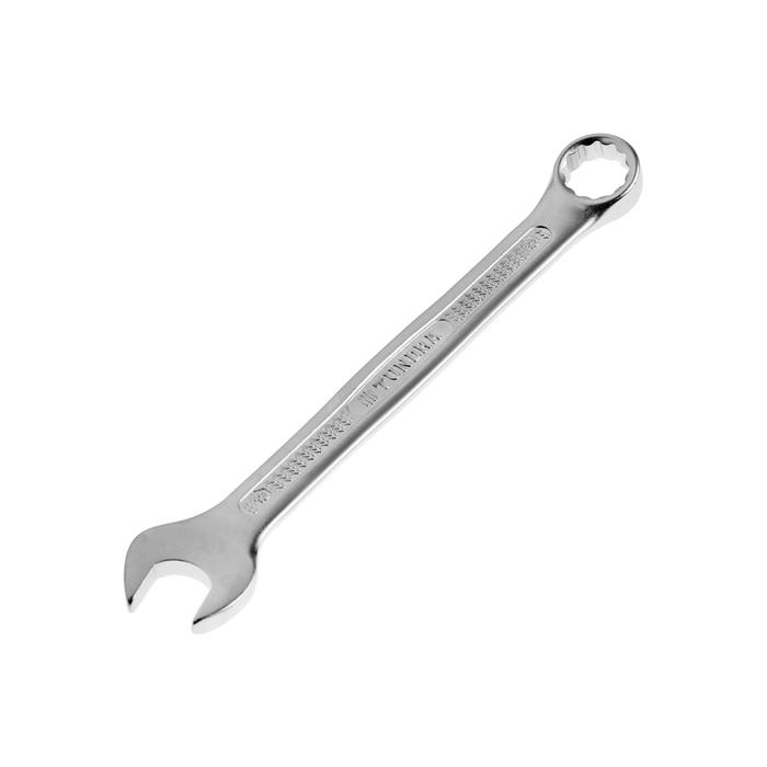Ключ гаечный комбинированный TUNDRA Premium, CrV, холодный штамп, матовый, 12 мм