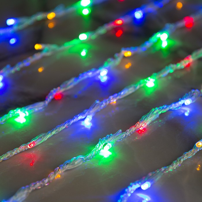 Гирлянда "Дождь" улич. Ш:2 м, В:9 м, Н.С. LED-2000-220V, контр. 8 р, МУЛЬТИ