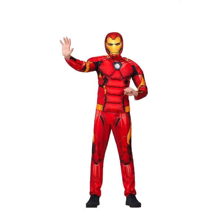 Детский карнавальный костюм «Железный человек», размер 28, рост 110 см карнавальный костюм человек паук текстиль размер 28 рост 110 см