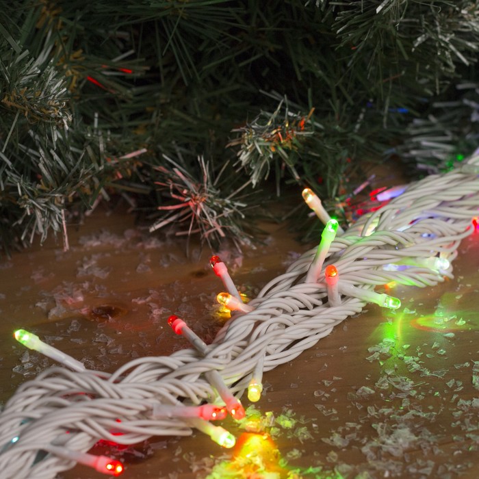 Гирлянда "Метраж" улич. УМС, Д: 5 м, Н.Б. 3W LED-50-220V, БЕЗ контр. МУЛЬТИ(RGB)