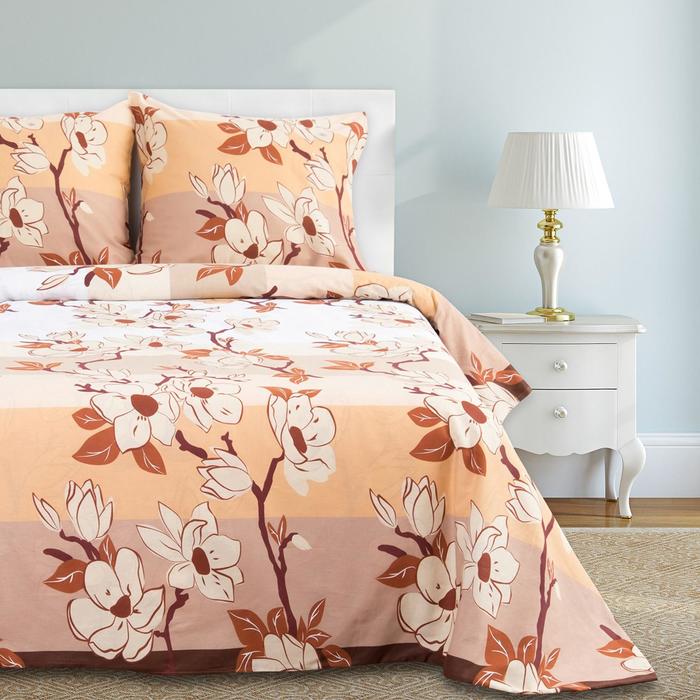 Постельное бельё "Этель" 2 сп. Гармония 175х215 см, 200х220 см, 70х70 см - 2 шт., 100% хлопок, бязь 125 г/м²