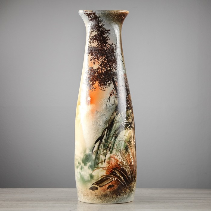 Ваза напольная "Диана" природа, водопад