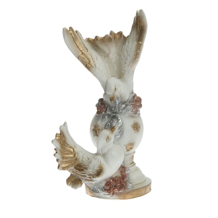 Сувенир "Голуби на шаре" средний, микс