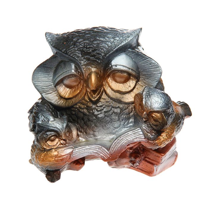 Копилка "Семья сов" микс