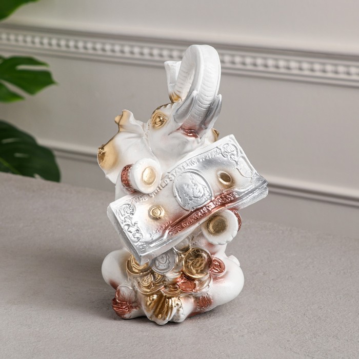 Копилка &quot;Слон с деньгами&quot; средняя