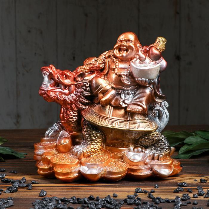 Копилка "Хотэй на драконе" большая