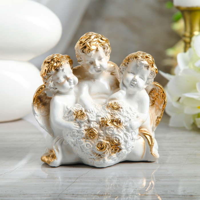 Статуэтка "Ангелы с венком" малая