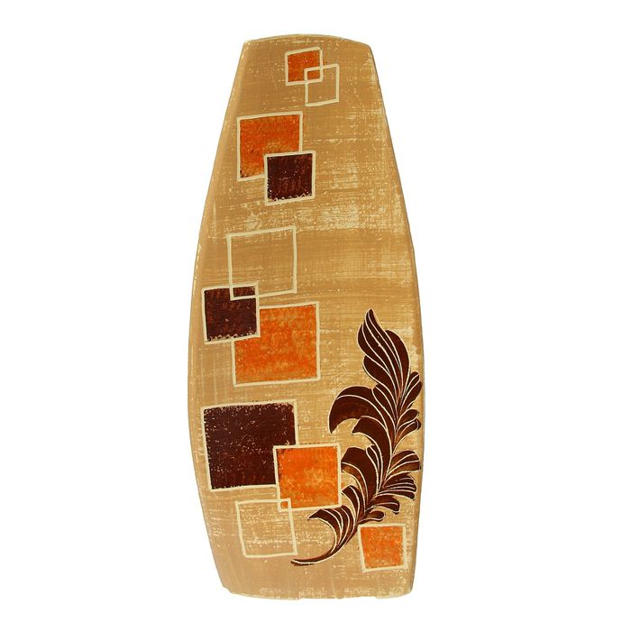 Ваза напольная "Скала" геометрия, квадраты