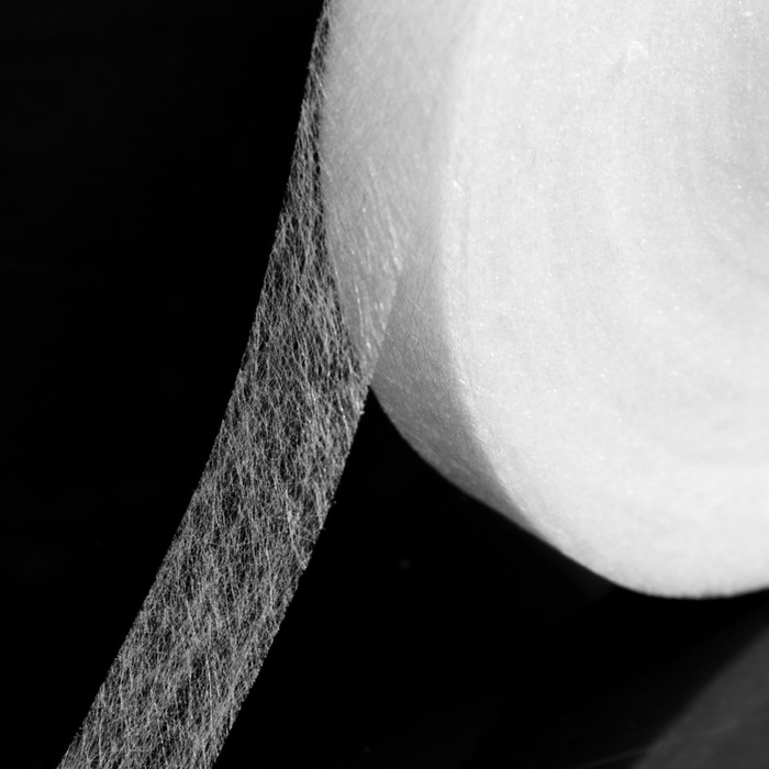 Паутинка клеевая, ширина 15мм, 100м, цвет белый