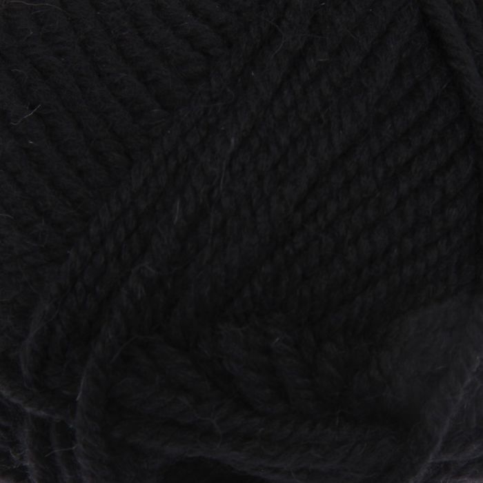 Пряжа ArinaWool (АринаЧШ) 95% шерсть, 5% акрил 123м/100гр (1 черный)