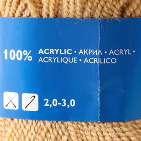 

Пряжа Karolina (Каролина) 100% акрил 438м/100гр св.беж (17)