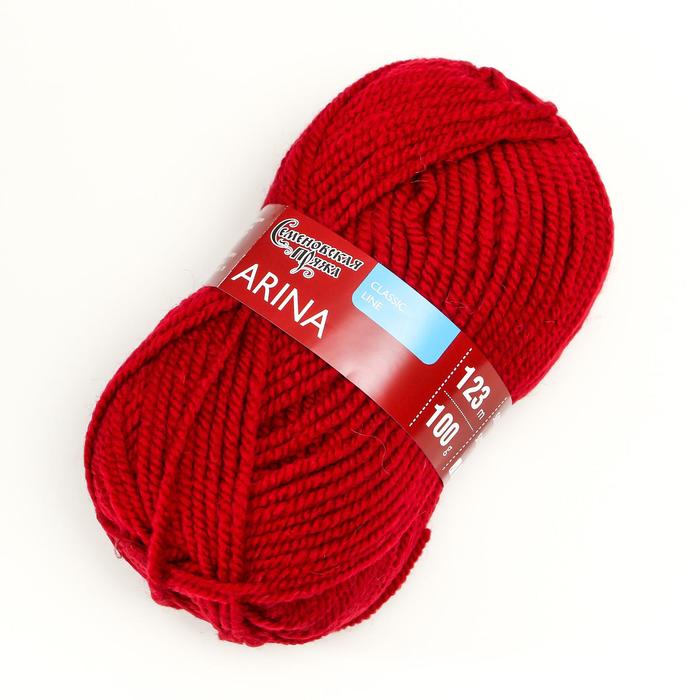 

Пряжа Arina (АринаПШ) 50% шерсть, 50% акрил 123м/100гр (215 георгин)