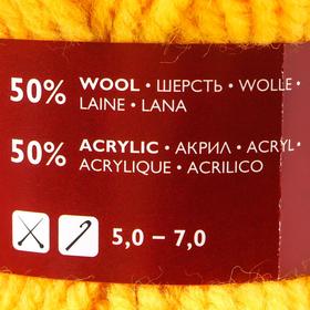 

Пряжа Arina (АринаПШ) 50% шерсть, 50% акрил 123м/100гр (216 канарейка)