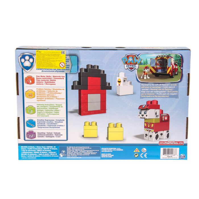 Конструктор "Щенячий патруль: Игровой набор Маршала", 30 деталей