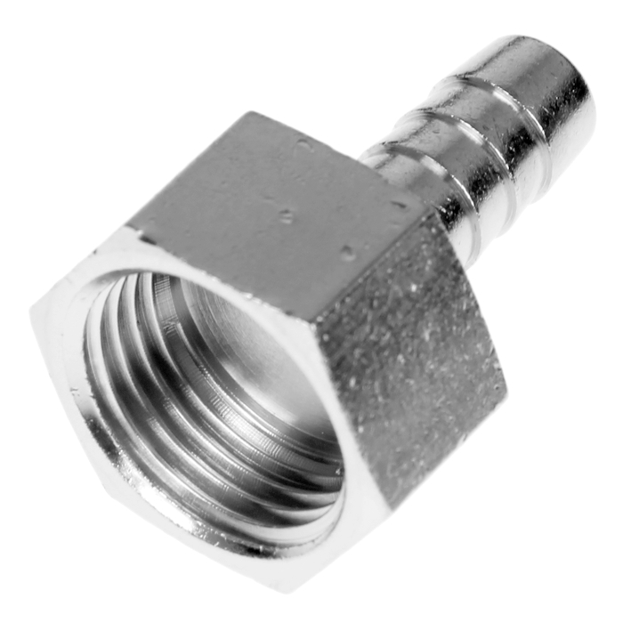 Штуцер General Fittings, с внутренней резьбой 1/2" х 10 мм, никель