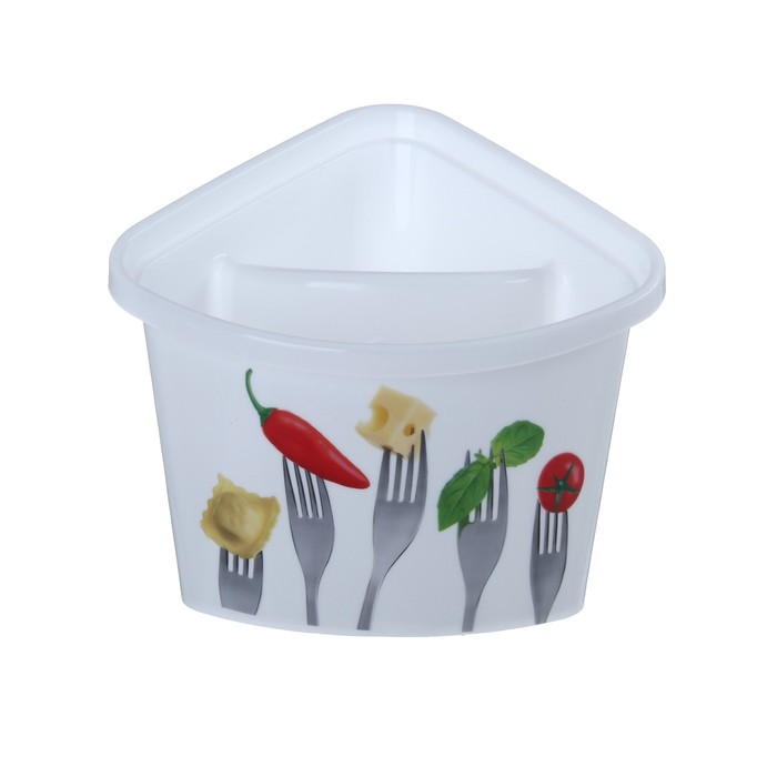 Подставка для столовых приборов "Краски", цвета МИКС