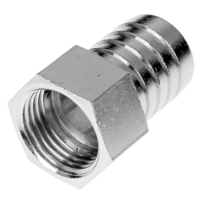 Штуцер General Fittings, с внутренней резьбой 1/2" х 20 мм, никель