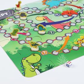 Настольная игра-пазл «В стране динозавров» от Сима-ленд