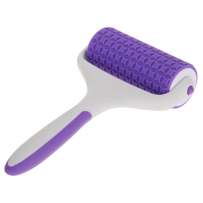 Валик для накатки теста фактурный "Квадро" 20х12х4,5 см,