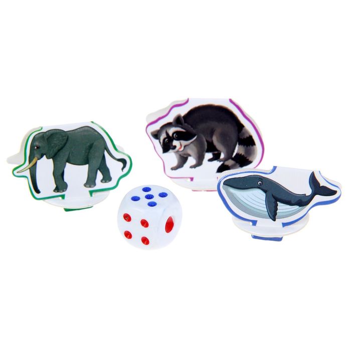 Пазл - игра, раскраска "Кто, где, живет?"